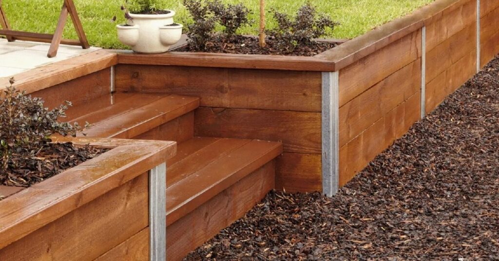 wood retaining wall boston